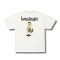 HUMAN MADE POLO TIGER TEE WHITE