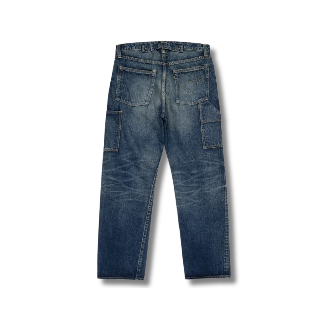 HUMAN MADE STRAIGHT DENIM PANTS FUTURE