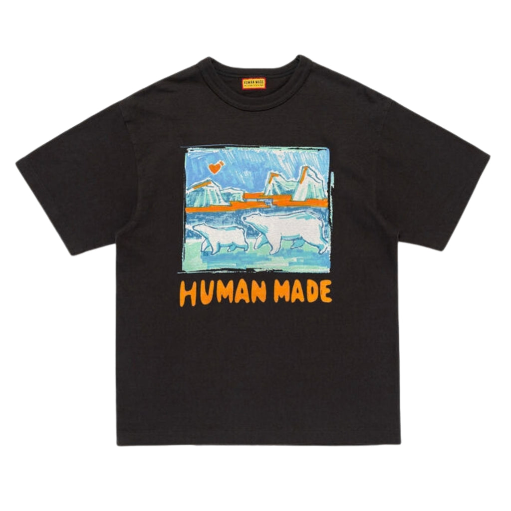 HUMAN MADE POLAR BEAR GRAPHIC TEE