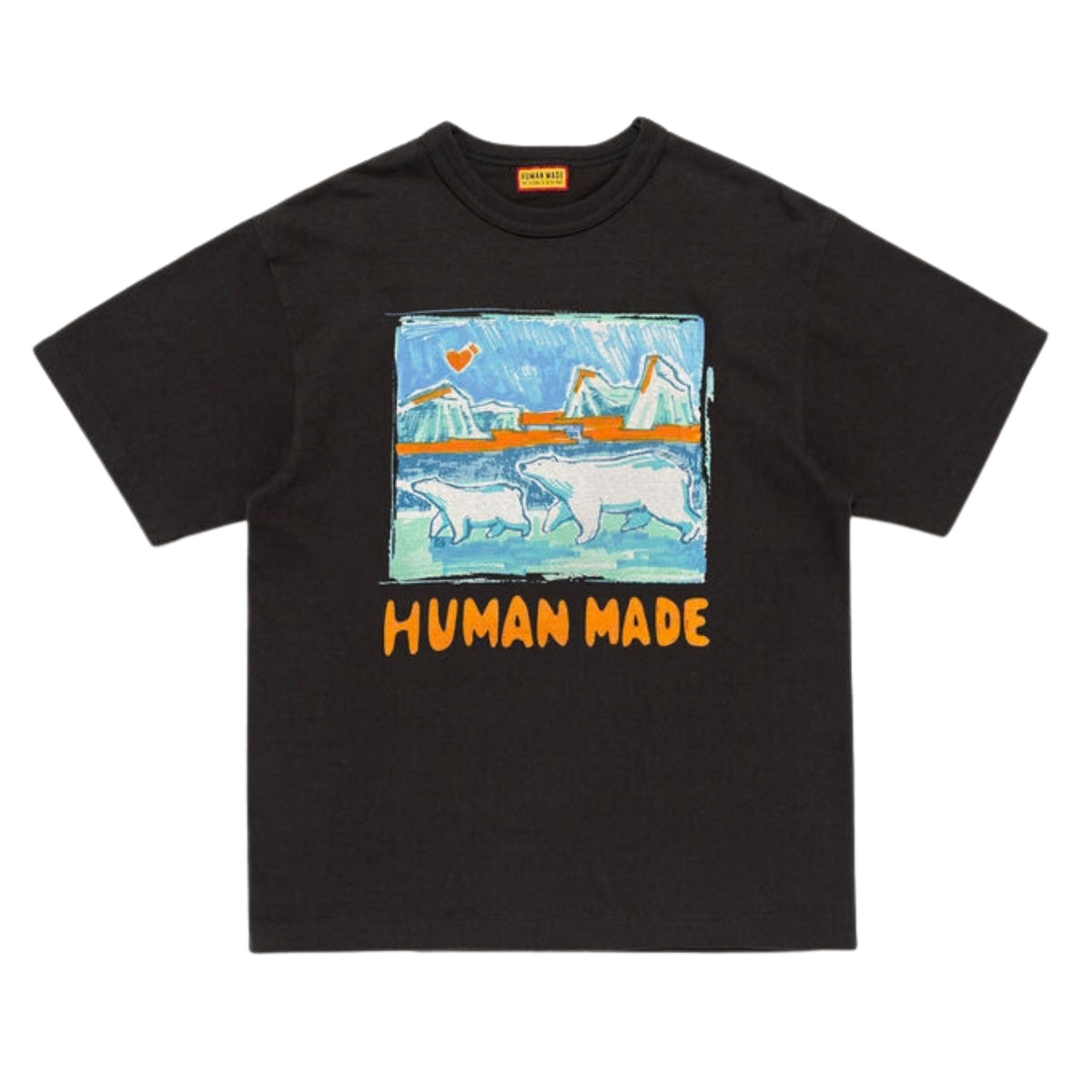 HUMAN MADE POLAR BEAR GRAPHIC TEE