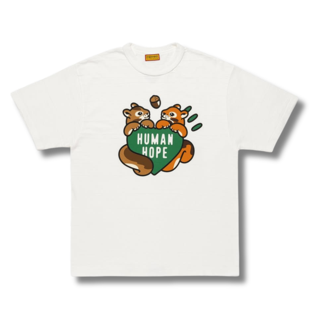 HUMAN MADE X J-HOPE "HUMAN HOPE" TEE / WHITE