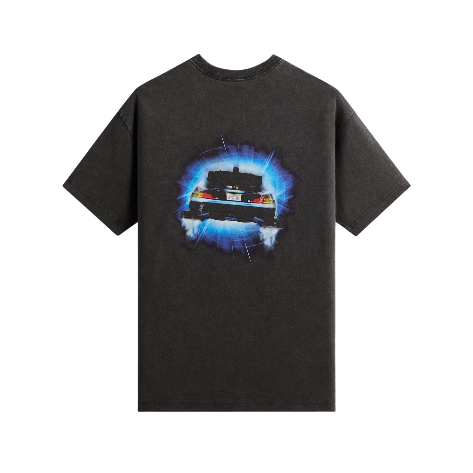 KITH FOR BACK TO THE FUTURE DELOREAN FRONT BACK VINTAGE TEE