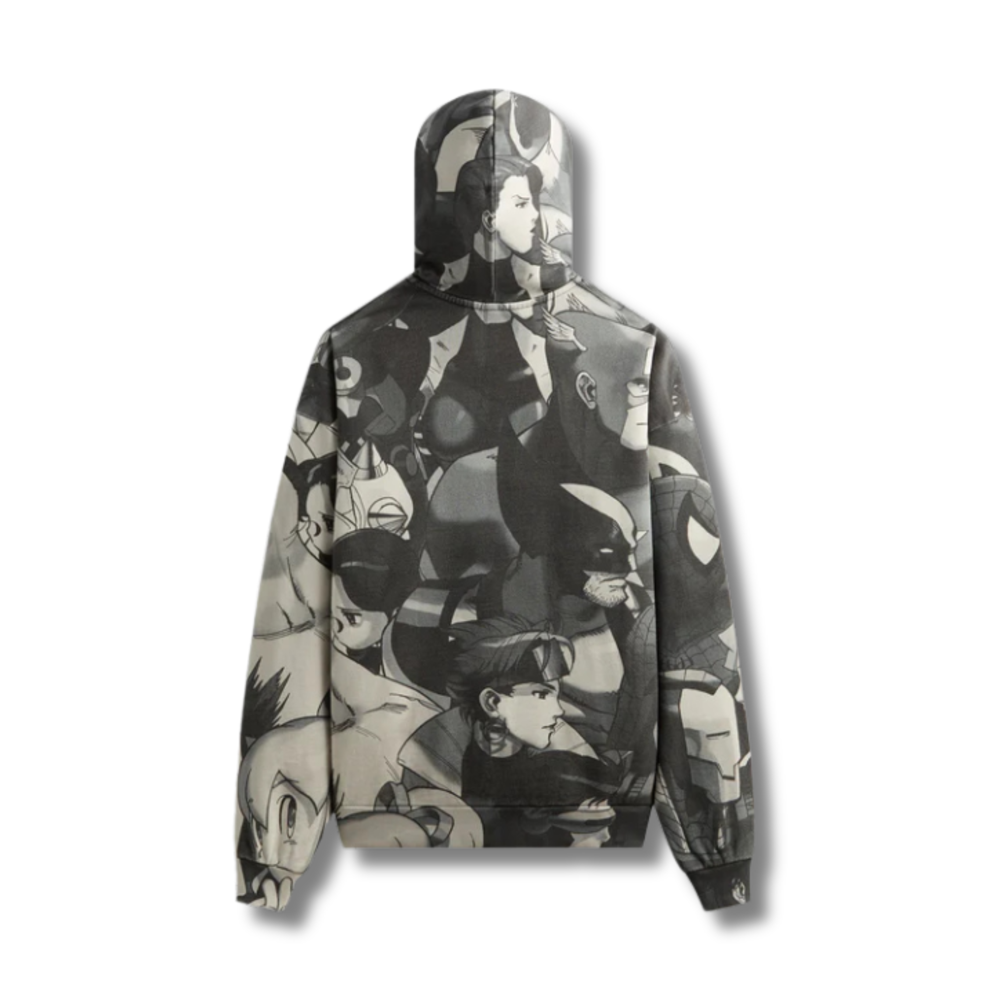 KITH FIGHTER ALL OVER PRINTED VINTAGE NELSON HOODIE