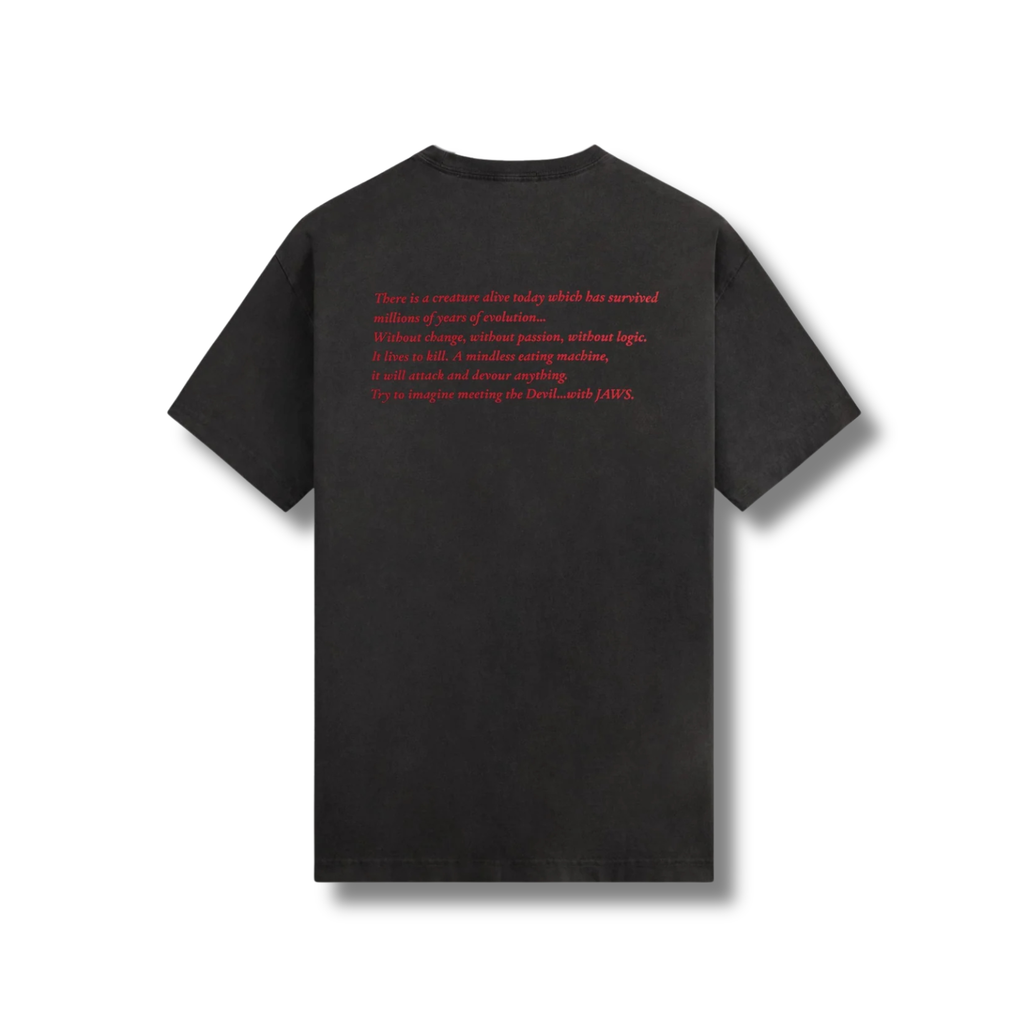 KITH FOR JAWS SHARK ATTACK VINTAGE TEE