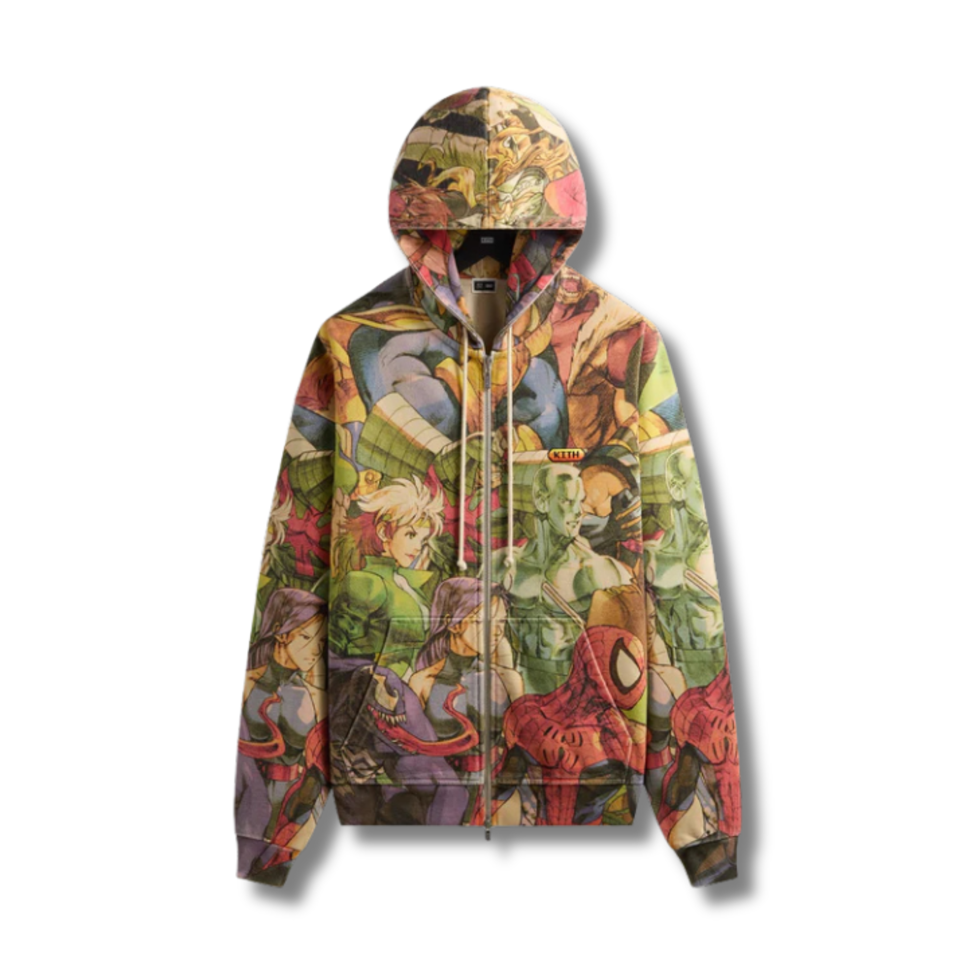 KITH NEW AGE OF HEROES NELSON FULL ZIP HOODIE