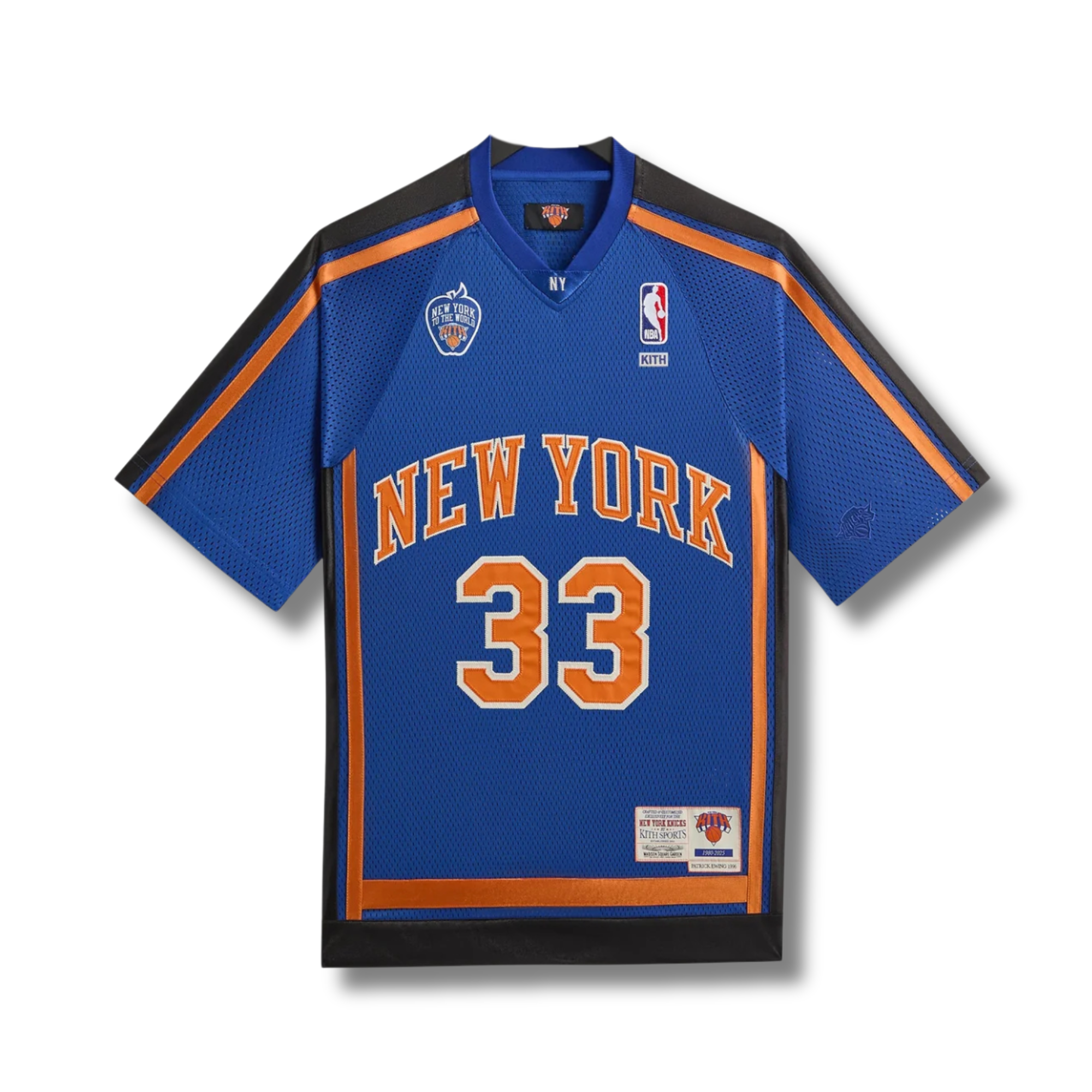 KITH X NEW YORK KNICKS PATRICK EWING MESH SHIRT