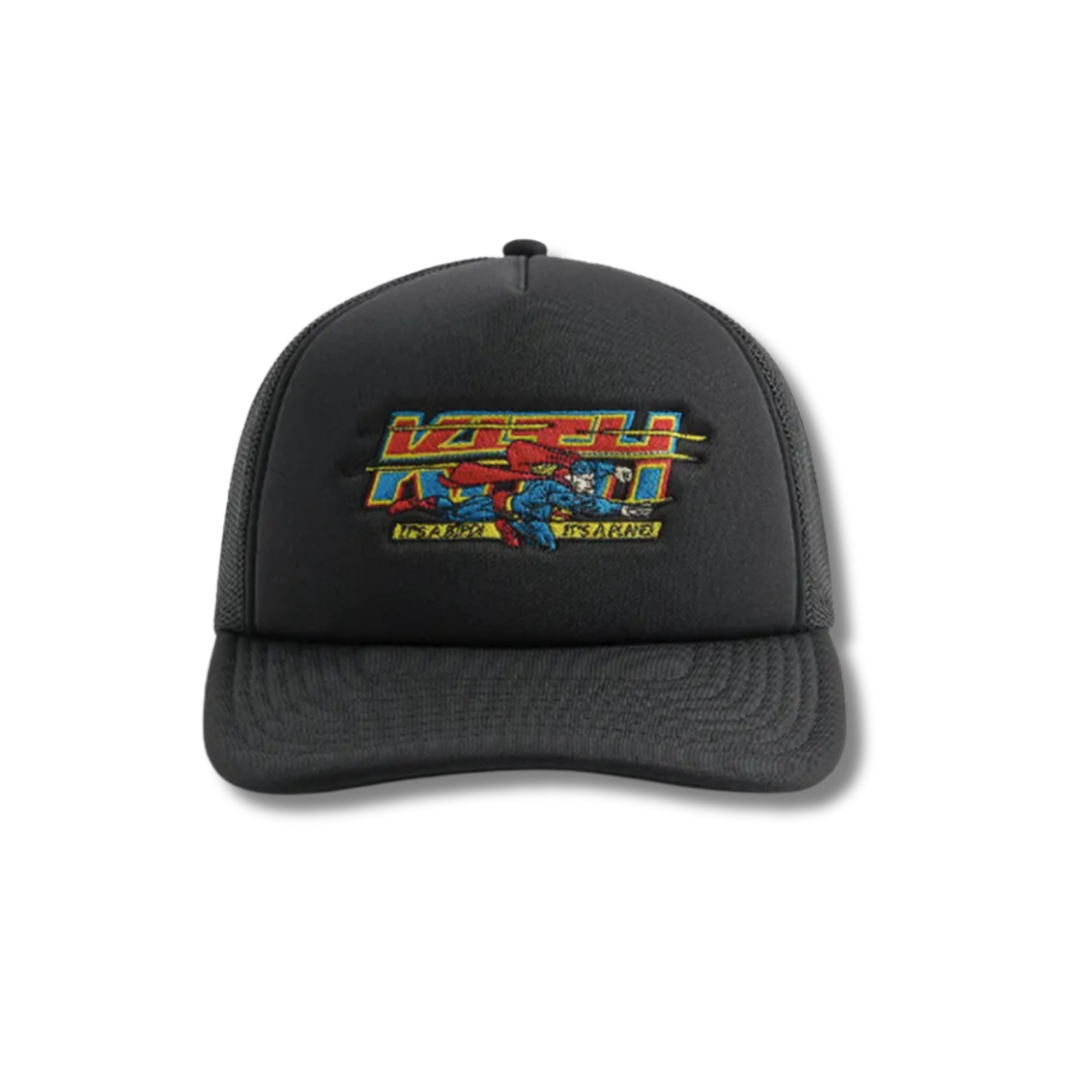 KITH X SUPERMAN NOLAN TRUCKER HAT