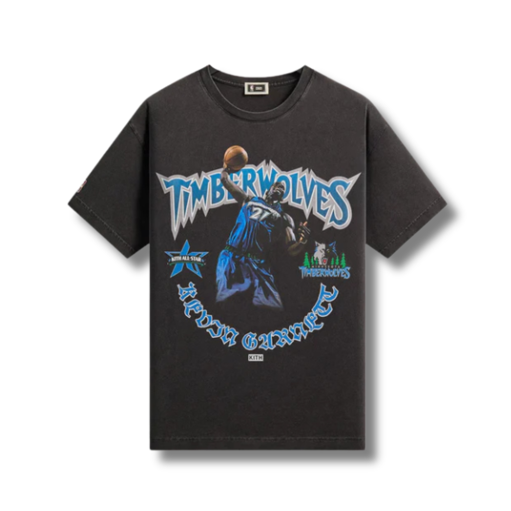 KITH X TIMBERWOLVES KEVIN GARNETT VINTAGE TEE