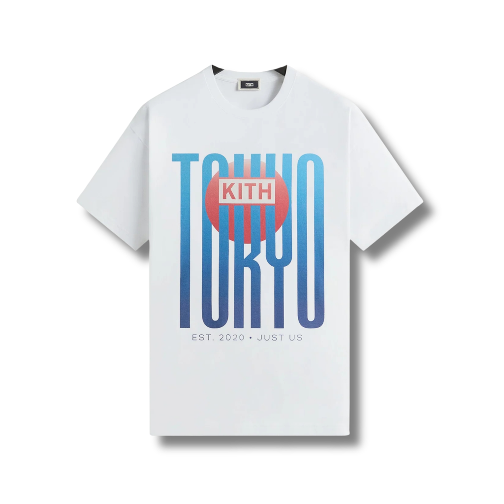 KITH TOKYO CLASSIC LOGO VINTAGE TEE
