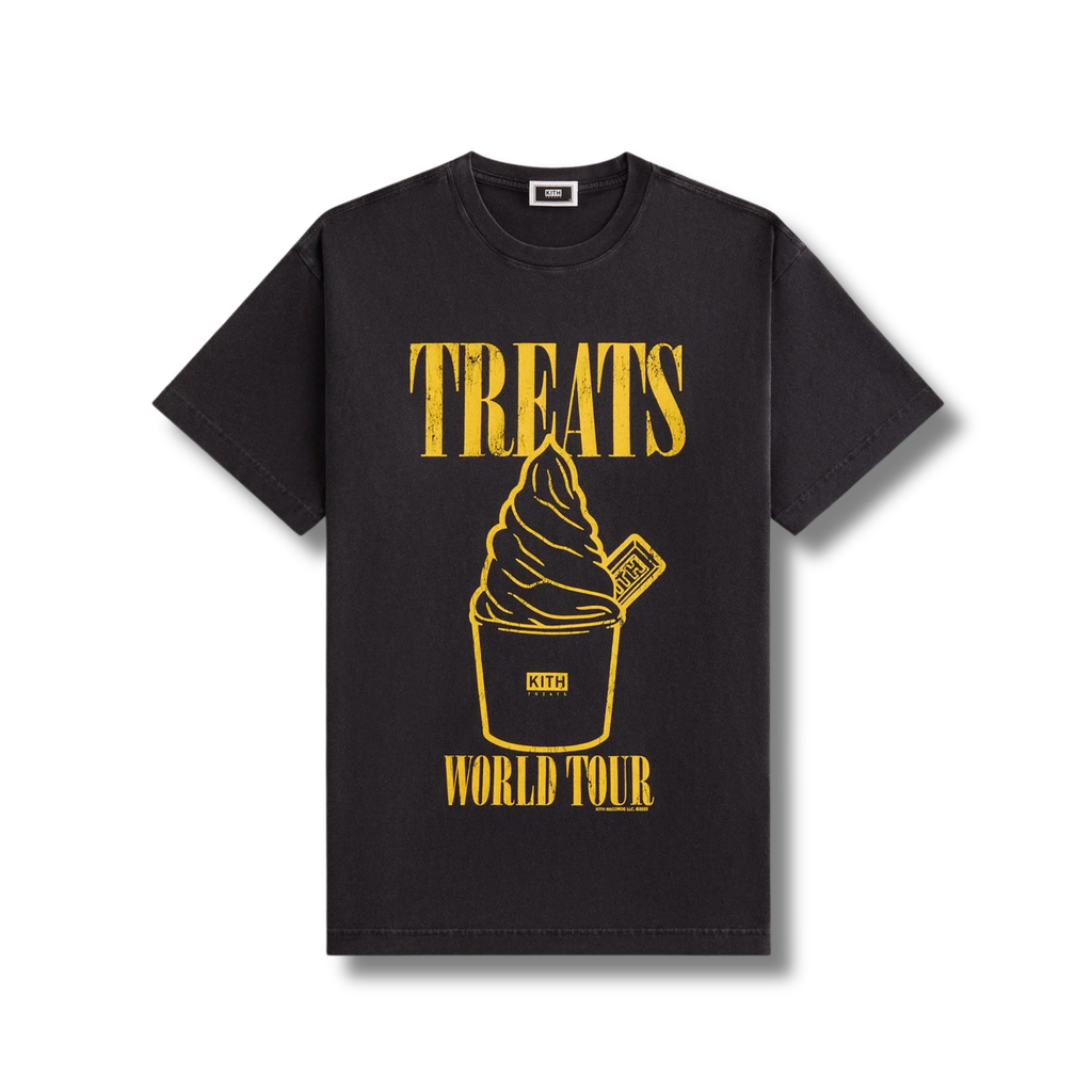 KITH TREATS HEART-SHAPED SWIRL VINTAGE TEE