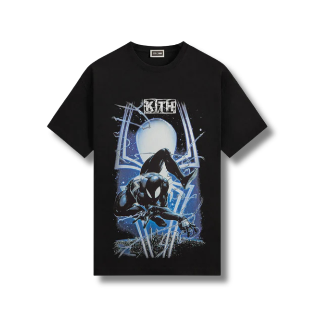 KITH X MARVEL SYMBIOTE SPIDERMAN VINTAGE TEE