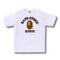 A BATHING APE KYOTO COLLEGE TEE