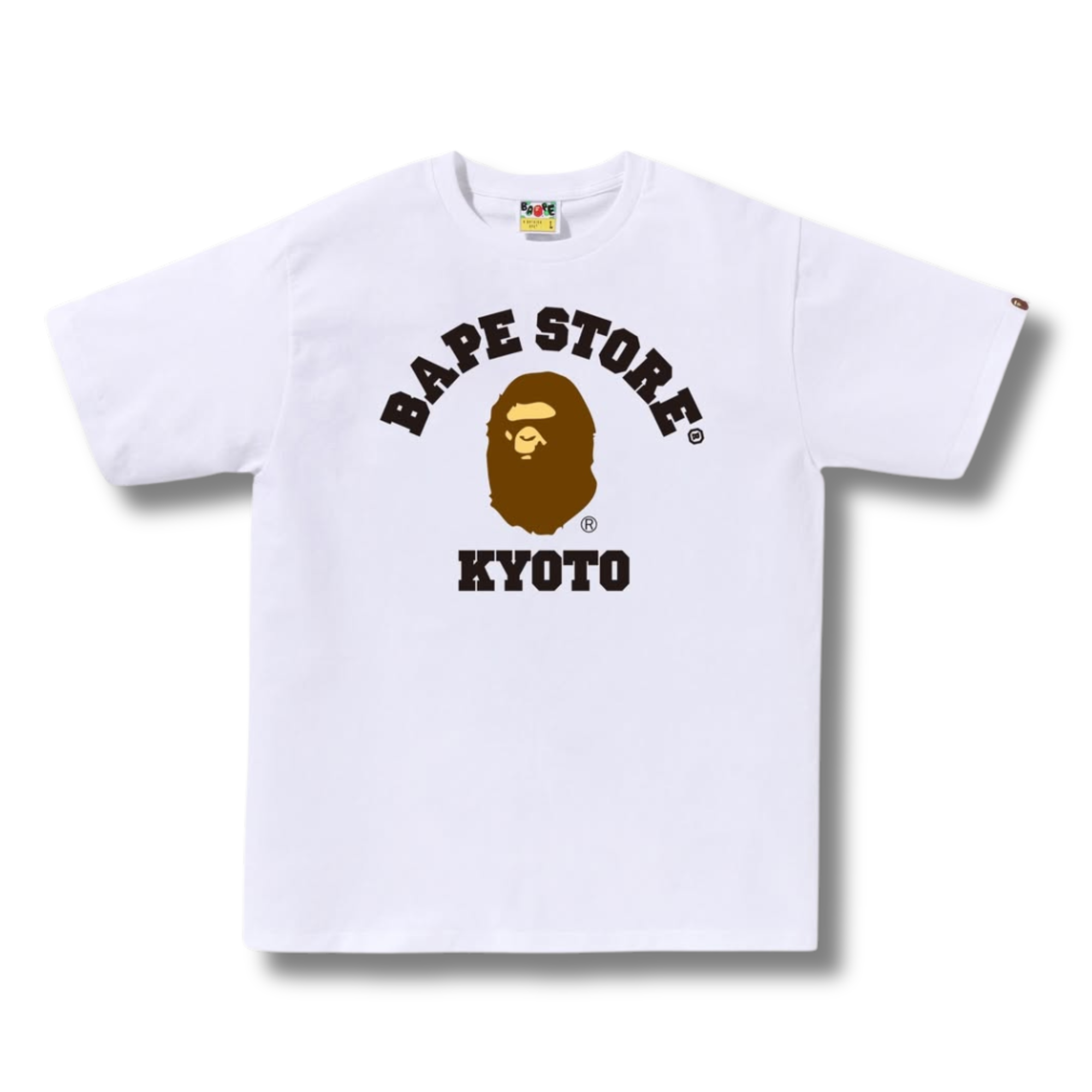 A BATHING APE KYOTO COLLEGE TEE