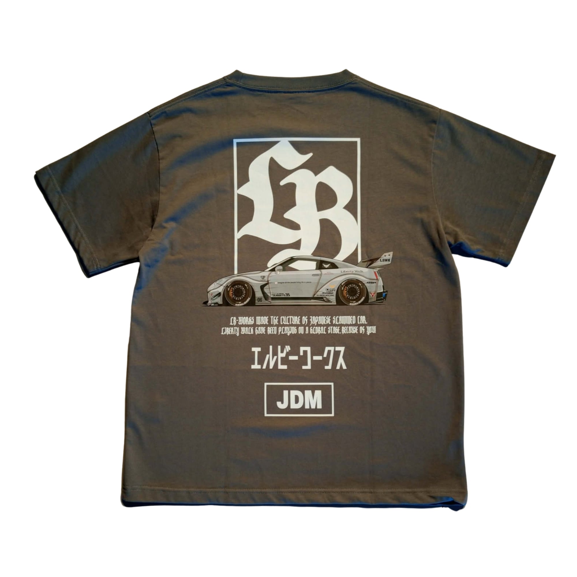 LIBERTY WALK LB BOX LOGO R35 TEE