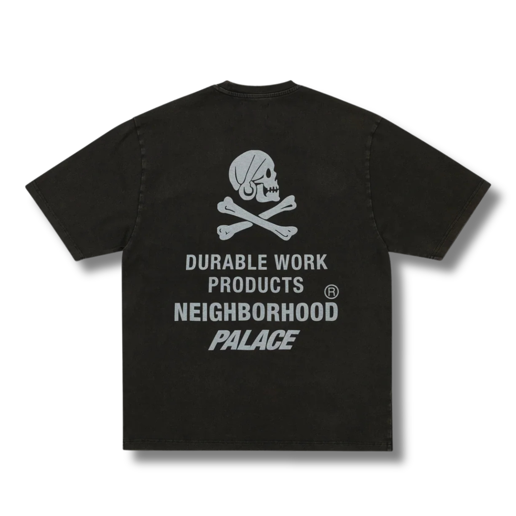PALACE X NEIGHBORHOOD POCKET TEE / BLACK