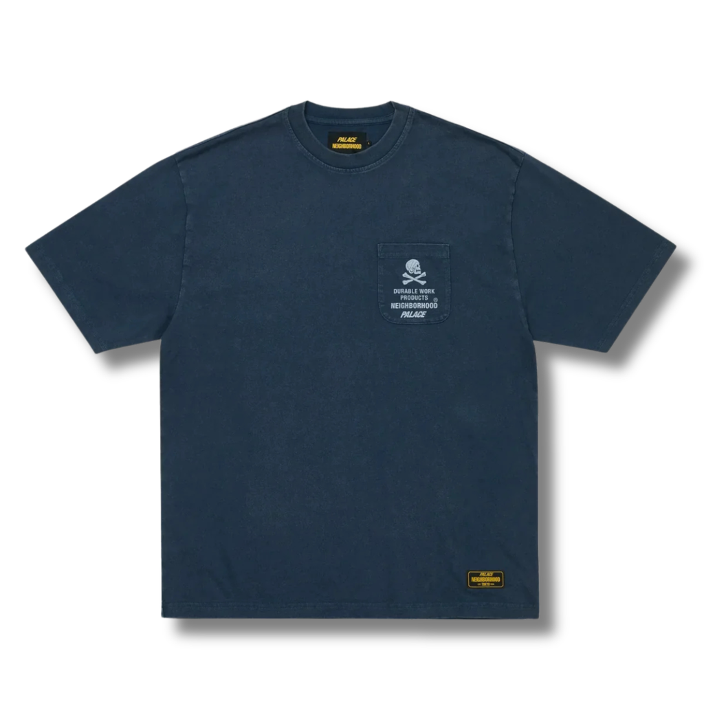 PALACE X NEIGHBORHOOD POCKET TEE / INDIGO
