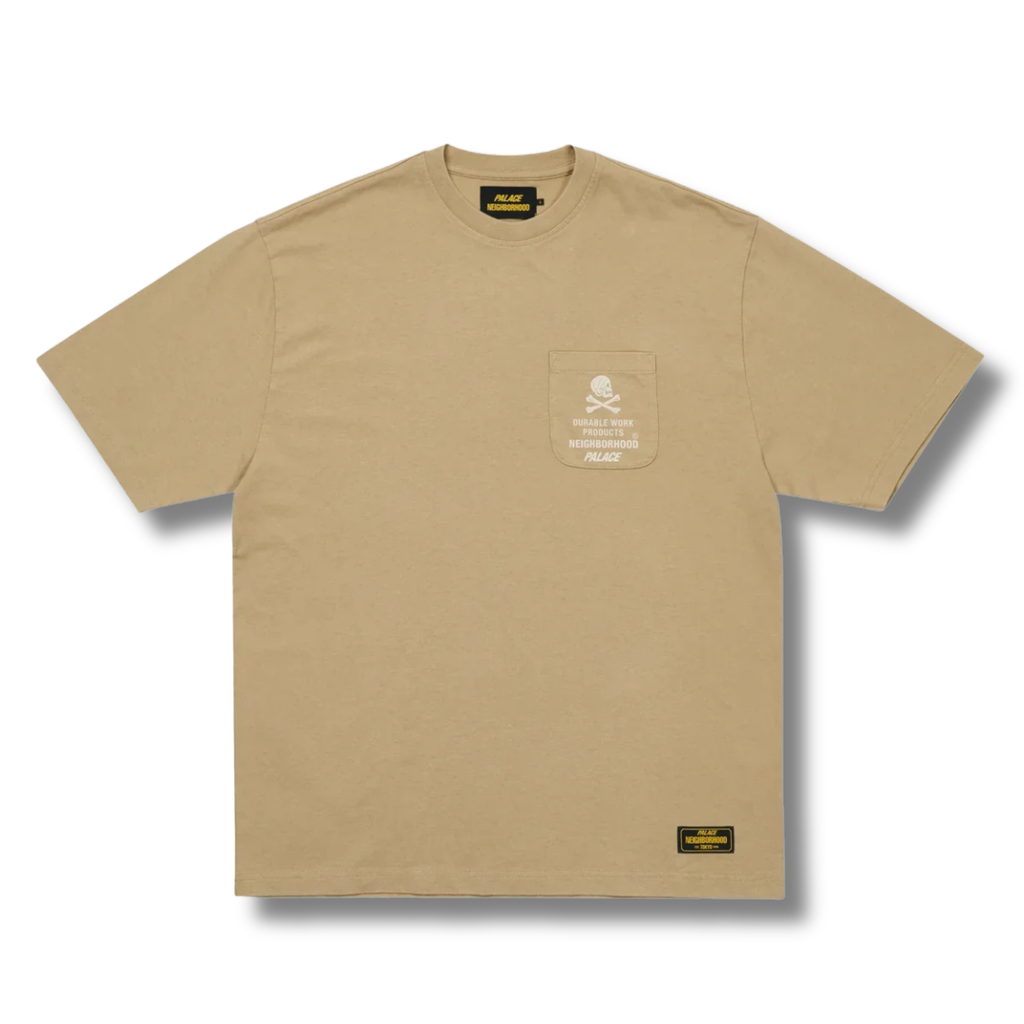 PALACE X NEIGHBORHOOD POCKET TEE / INCENSE