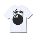 STUSSY 8 BALL TEE / WHITE