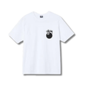 STUSSY 8 BALL TEE / WHITE
