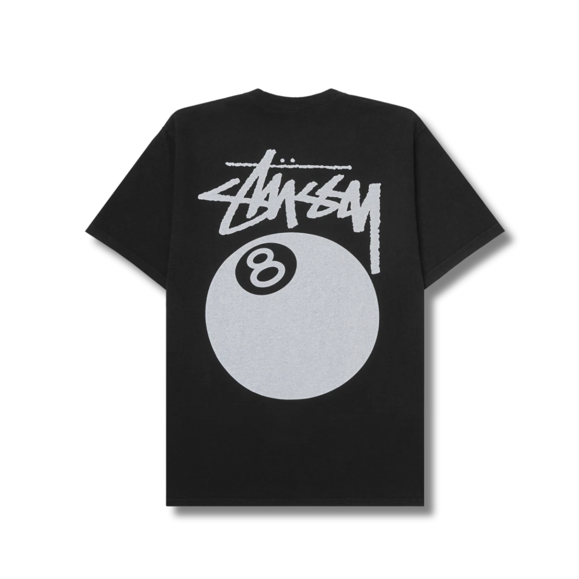 STUSSY 8 BALL TEE / BLACK