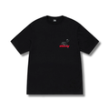 STUSSY APOCALYPSE TEE / BLACK