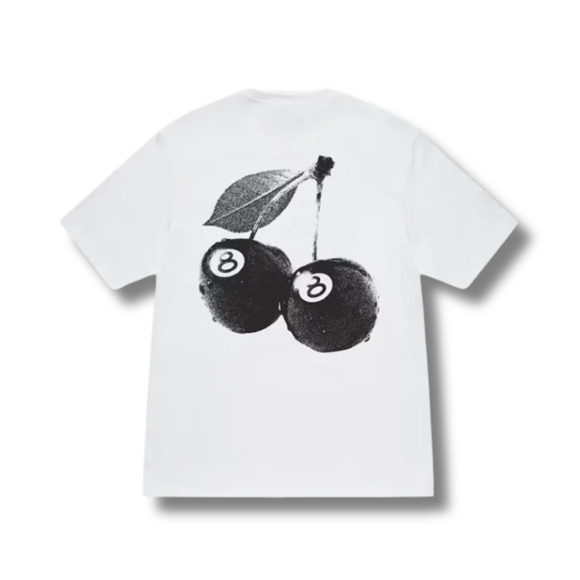 STUSSY CHERRIES TEE / WHITE