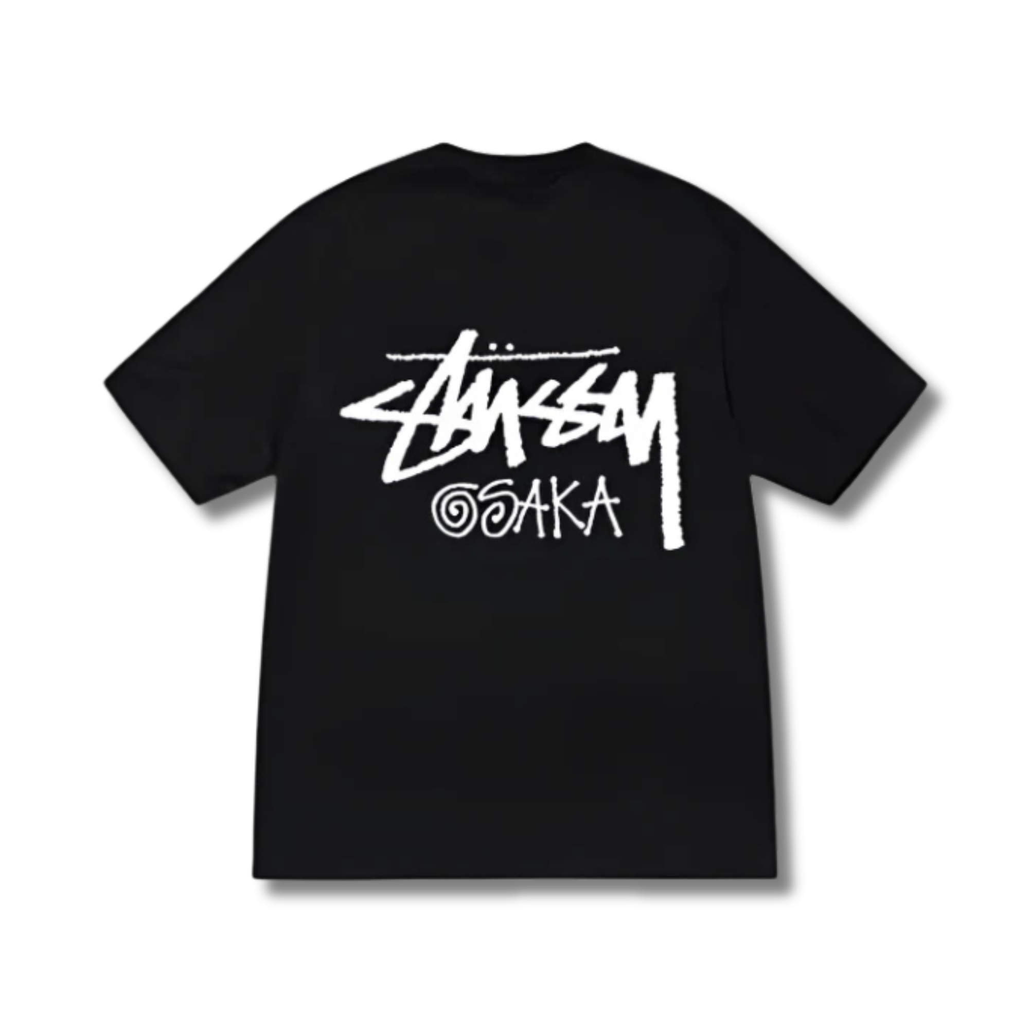 STUSSY STOCK OSAKA TEE / BLACK