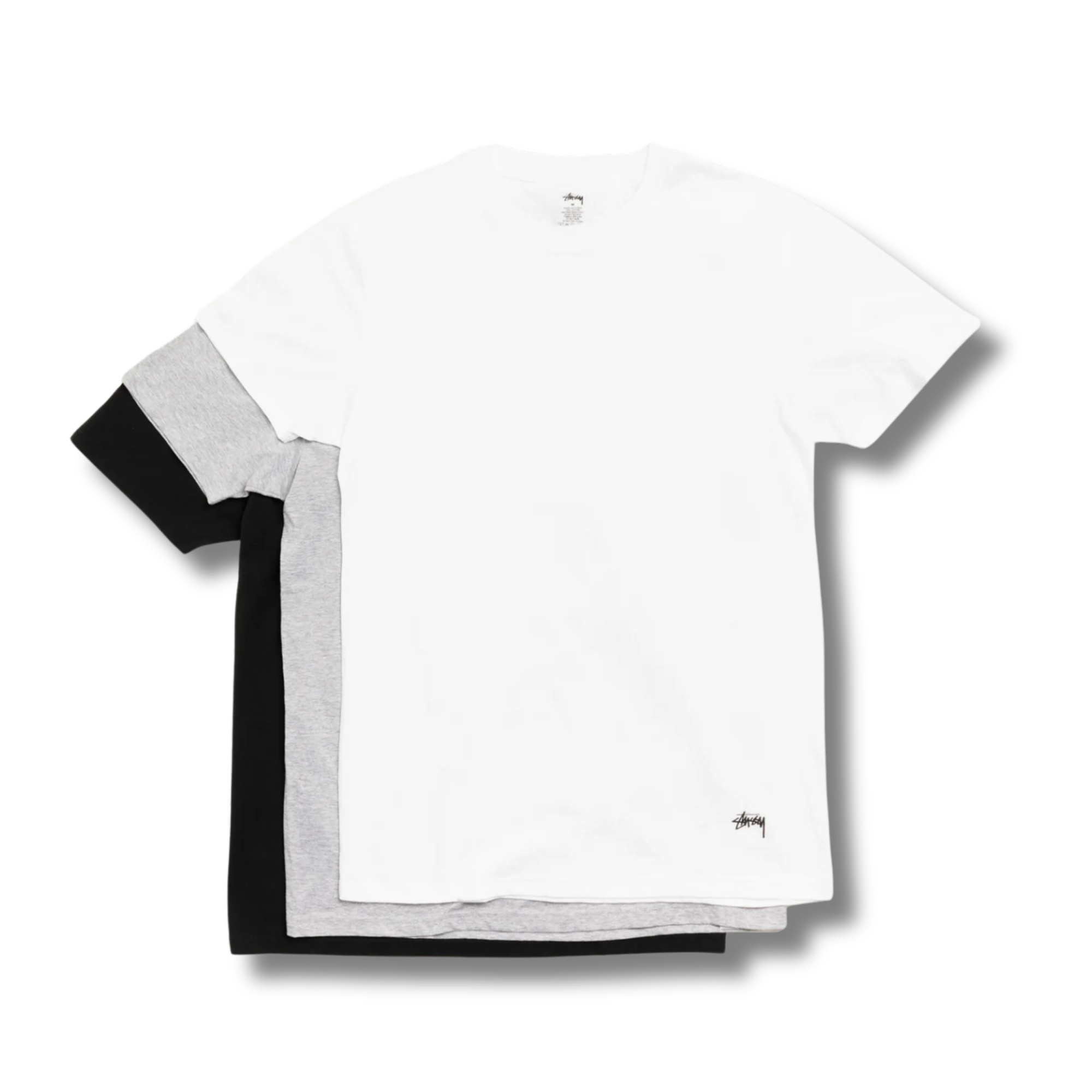 STUSSY TEES 3 PACK