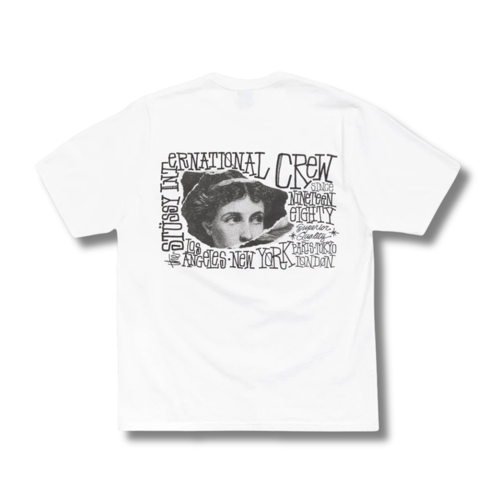 STUSSY VICTORIA TEE / WHITE