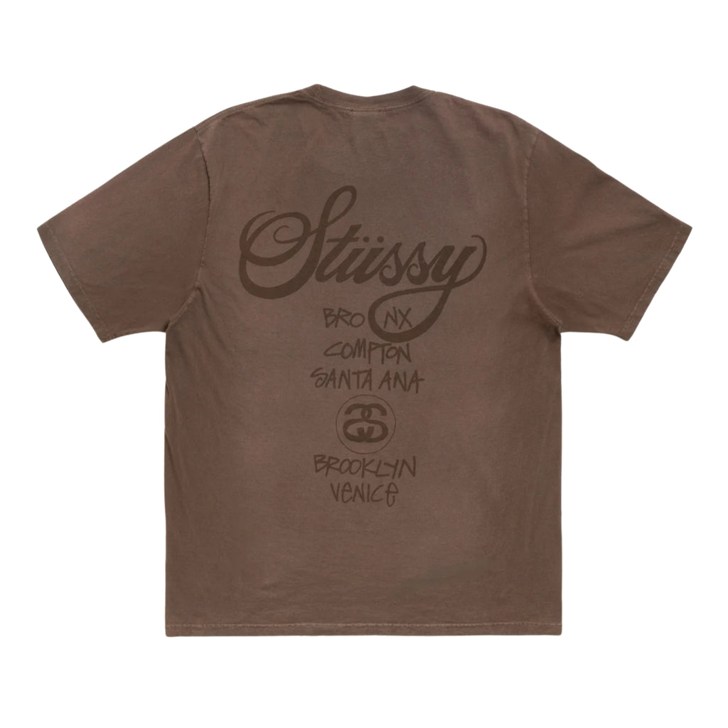 STUSSY WORLD TOUR TEE