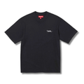 SUPREME WASHED TAG S/S TOP BLACK