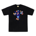 A BATHING APE COLORS COLLEGE TEE