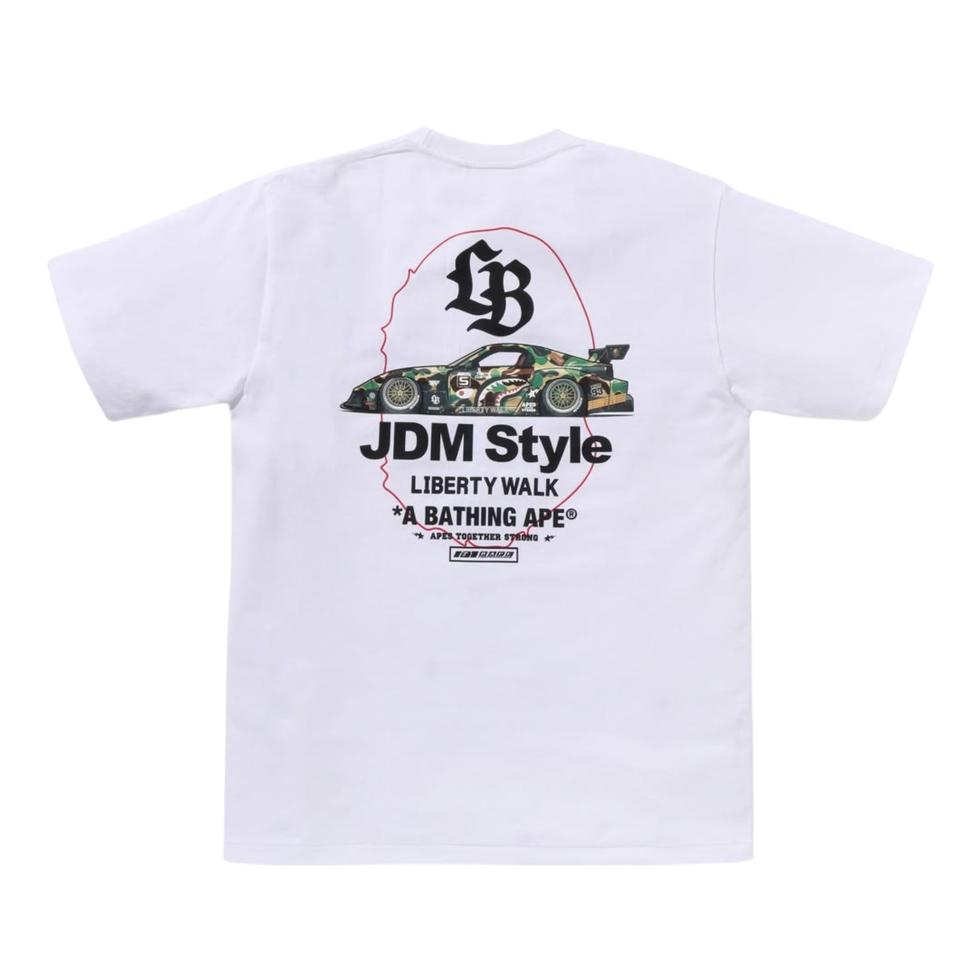 A BATHING APE X LBWK FD ABC CAMO TEE