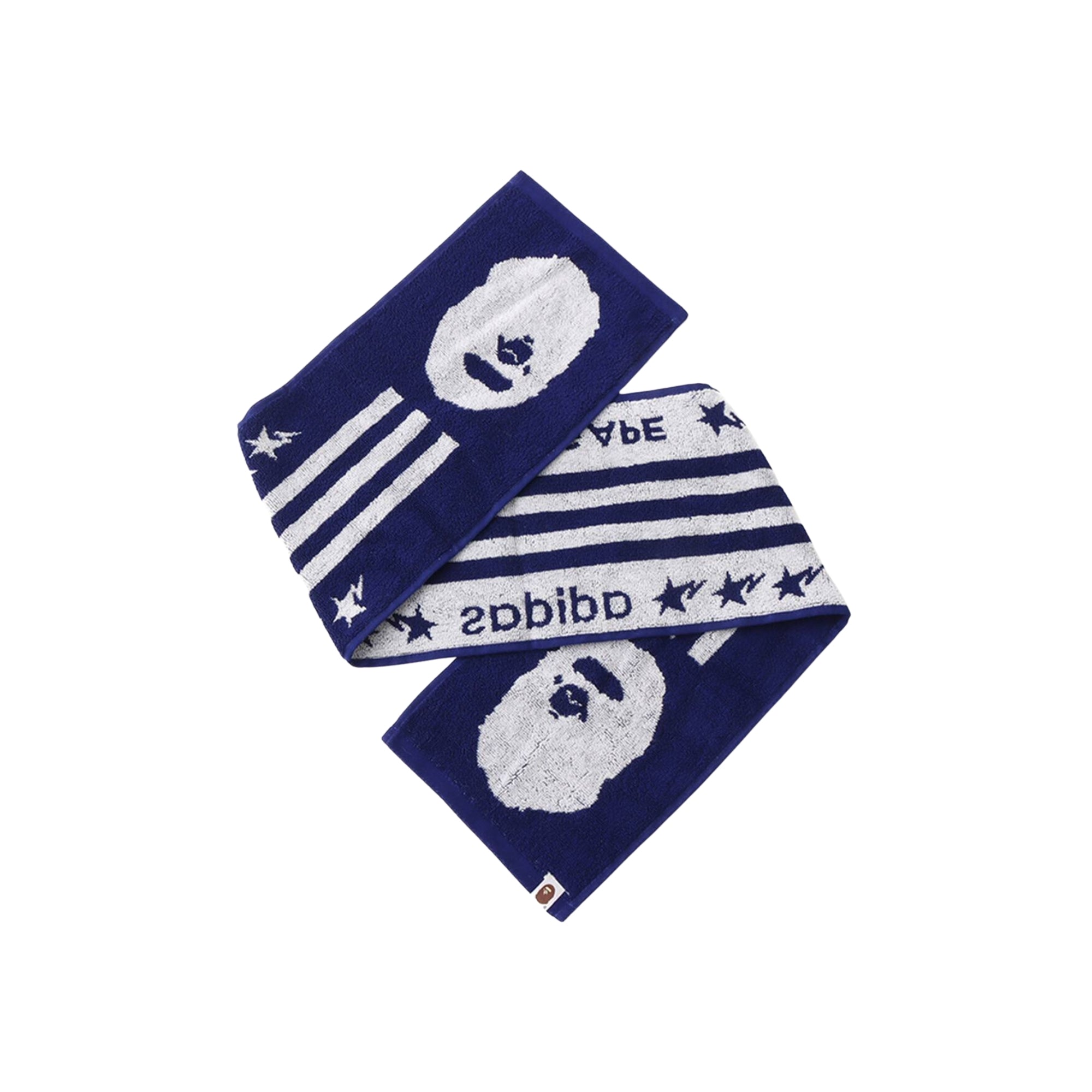 BAPE X ADIDAS FB TOWEL JAPAN BLUE