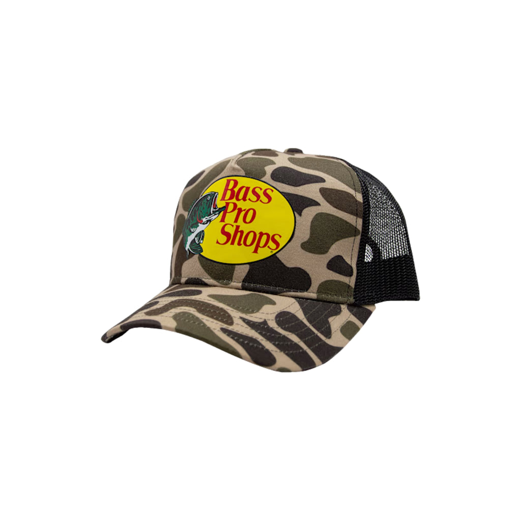 BASS PRO SHOPS PRINTED MESH TRUCKER CAP