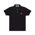 COMME DES GARCONS RED HEART POLO SHIRT