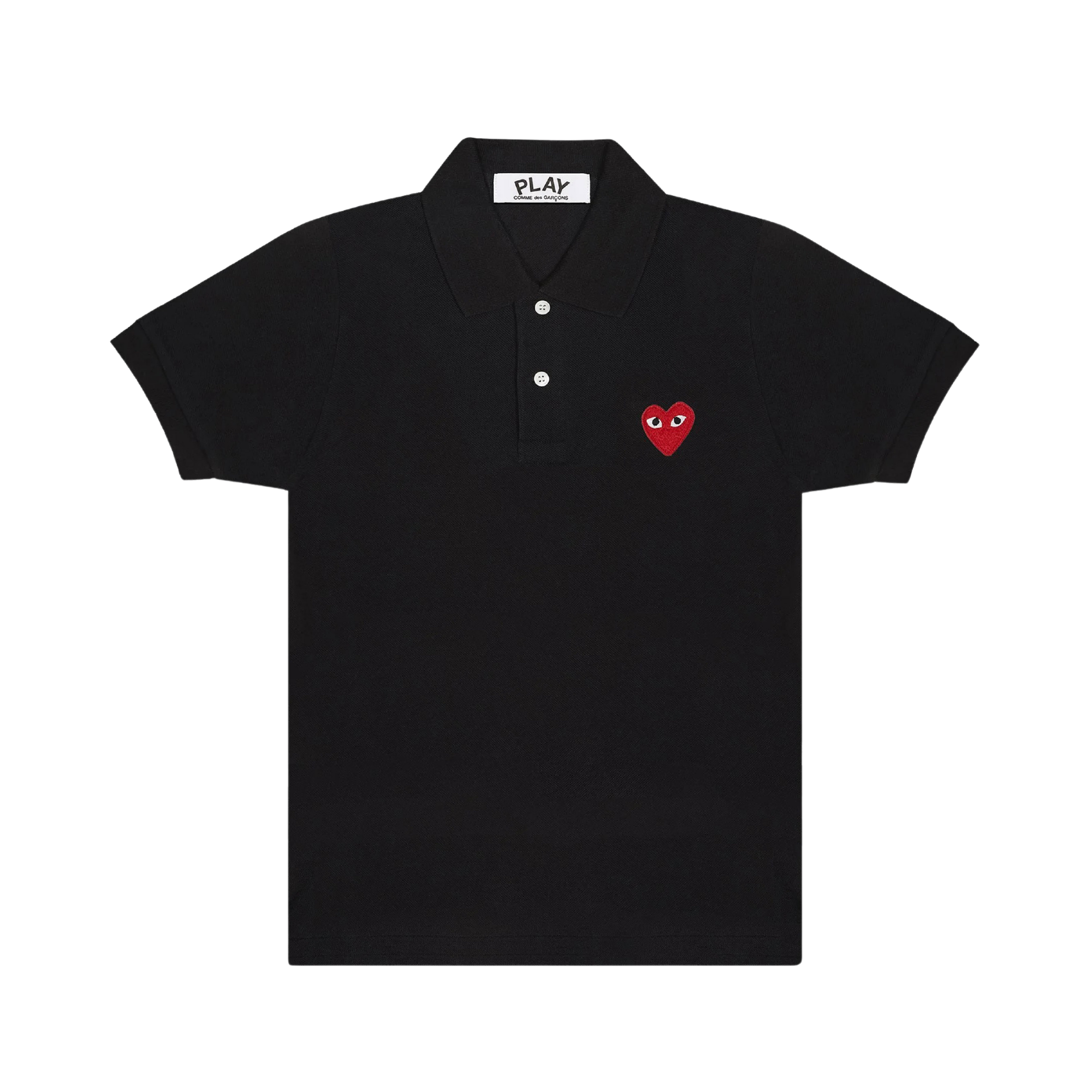 COMME DES GARCONS RED HEART POLO SHIRT