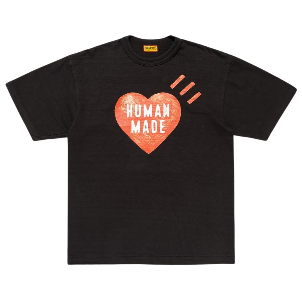 HUMAN MADE DRY OLDS RED HEART GRAPHIC TEE