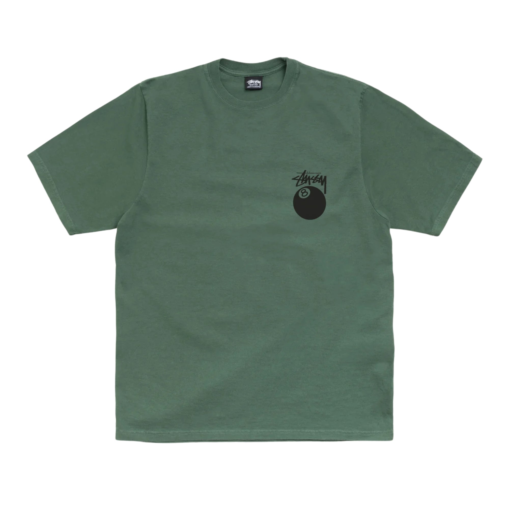 STUSSY 8 BALL PIGMENT DYED TEE