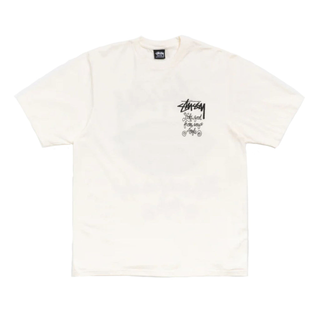 STUSSY ANY ANGLE PIGMENT DYED TEE