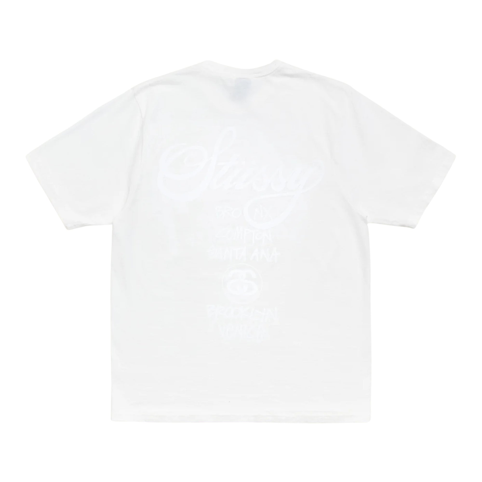 STUSSY WORLD TOUR TEE NATURAL